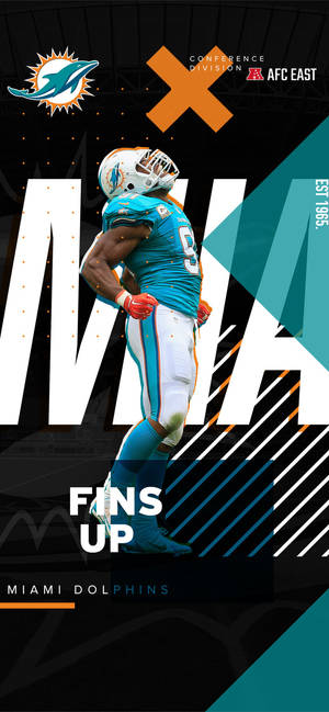 Miami Dolphins Iphone — Galaxy A26 Шпалери