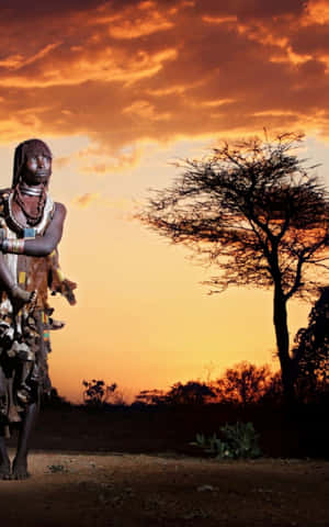 African Phone — Galaxy Tab Active5 Шпалери