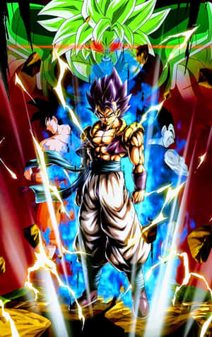 Откройте силу Dragon Ball Legends — Nubia Flip2 Шпалери