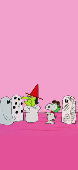 Peanuts Хэллоуин — Motorola Edge 70 Plus Шпалери