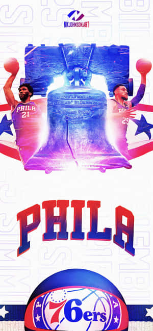 76ers iPhone — iPhone 13 Pro Шпалери