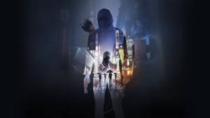 Обої с офіційным артом Ghostwire Tokyo