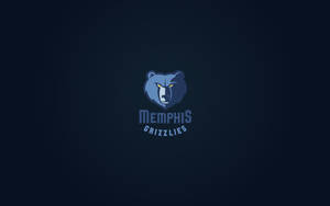 Офіційний логотип команди Memphis Grizzlies — Низкая контрастность Шпалери