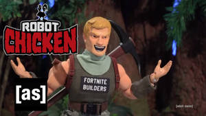 Пародія Robot Chicken на Fortnite — Фортнайт Шпалери