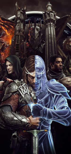 Iphone X Shadow Of Mordor Background — iPhone 17 Pro Max Шпалери