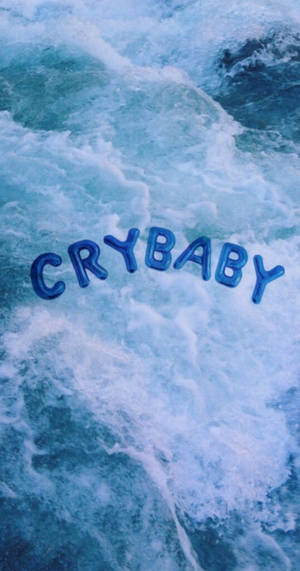 Плакса Проста Синій Естетика