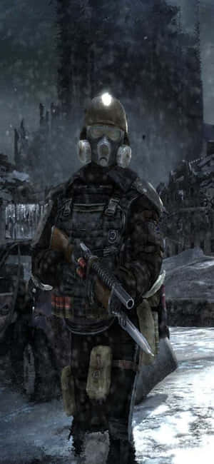 Iphone X Metro Last Light Background — HMD Pulse 2 Pro Шпалери