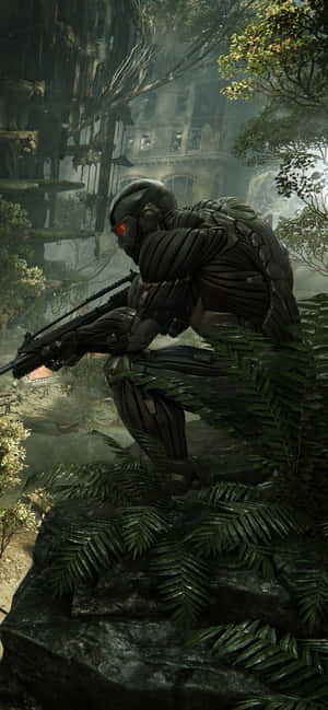 Фон iPhone XS Max Crysis Warhead — Oppo K13 Шпалери