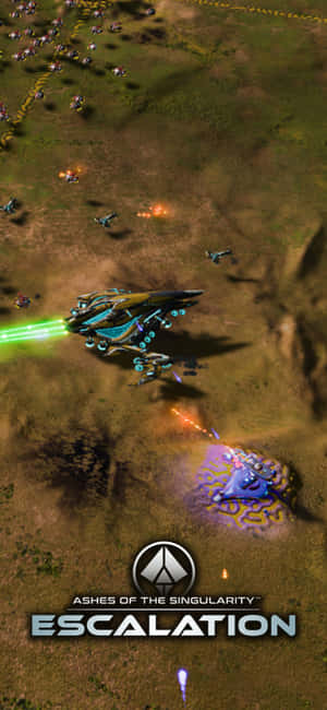 Iphone X Ashes Of The Singularity Escalation Background — POCO F Шпалери