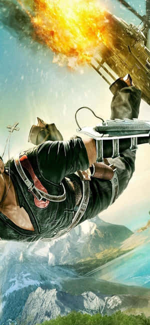 Фон iPhone X Just Cause 4 — OnePlus Ace Шпалери