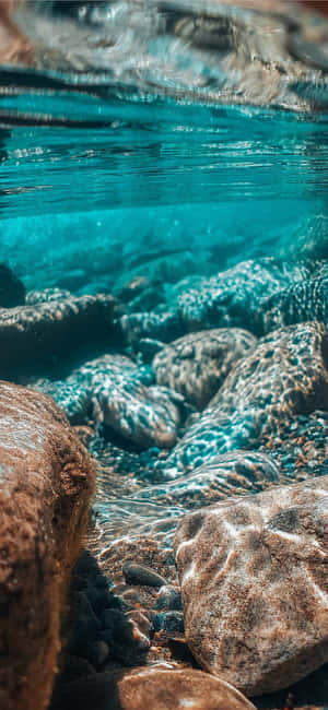 Ocean Aesthetic Phone — Pixel 8 Шпалери