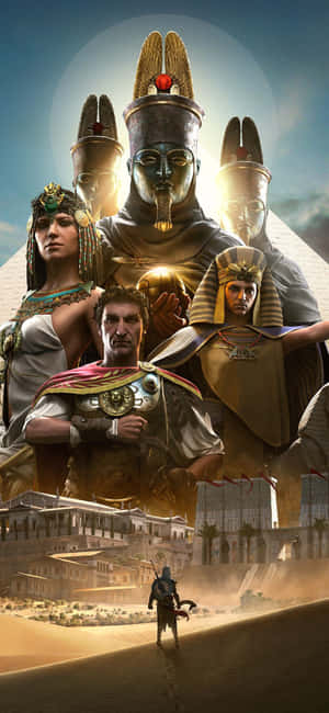Фон для iPhone X Assassin's Creed Origins — Xiaomi 17T Шпалери