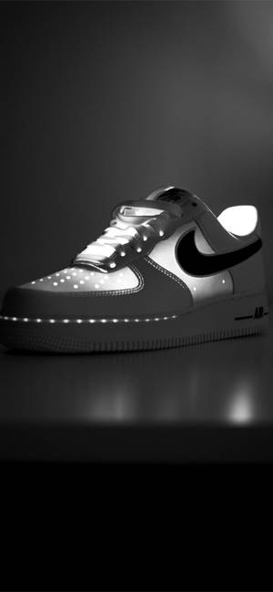 Подсвеченный Nike iPhone простой — iPhone 16 Pro Max Шпалери