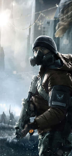 Iphone Xs Max The Division Background — Galaxy A Шпалери