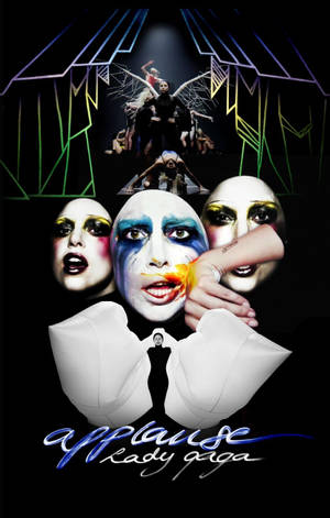 Постер Lady Gaga Applause обои — Redmi Pad Шпалери
