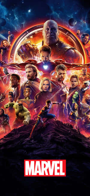 Iphone Xs Marvel фон — Redmi Note 17 Шпалери