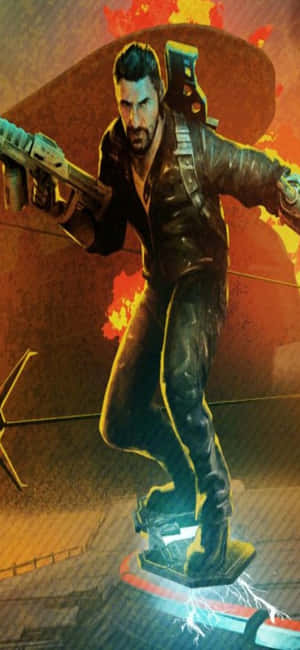 iPhone X Just Cause 4 Фон — POCO C95 Pro Шпалери