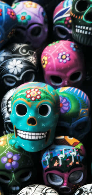 Sugar Skull Phone — Redmi Note 17 Pro Max Шпалери