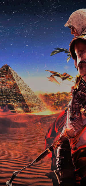 Фон iPhone X Assassin's Creed Origins — Honor Magic8 Шпалери