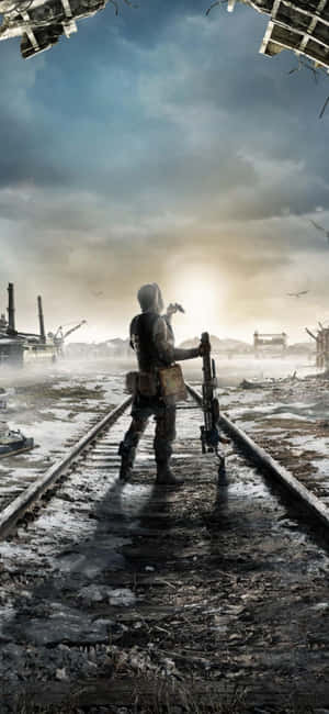 Iphone X Metro Exodus Background — Xiaomi 17T Шпалери
