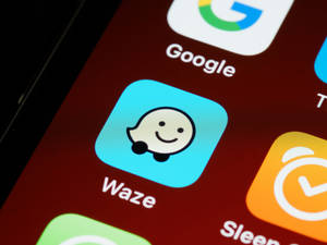 Приложение Waze iOS 13 — iPhone 14 Шпалери