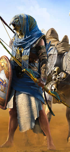 Фон Iphone X Assassin's Creed Origins — Redmi K Шпалери