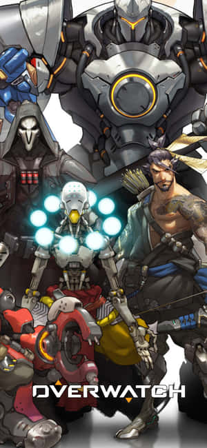 Фон Iphone X Overwatch — POCO C85 Шпалери