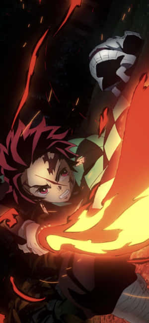 Demon Slayer Iphone 11 — Vivo X300 Pro Шпалери
