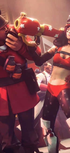Фон Team Fortress 2 для iPhone XS — Redmi Note 17 Шпалери