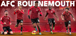 Пять футболистов AFC Bournemouth — Футбол Шпалери