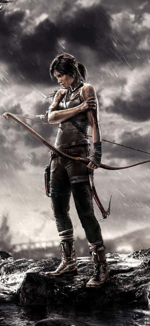 Iphone Xs Max Rise Of The Tomb Raider Background — iPhone 16 Шпалери