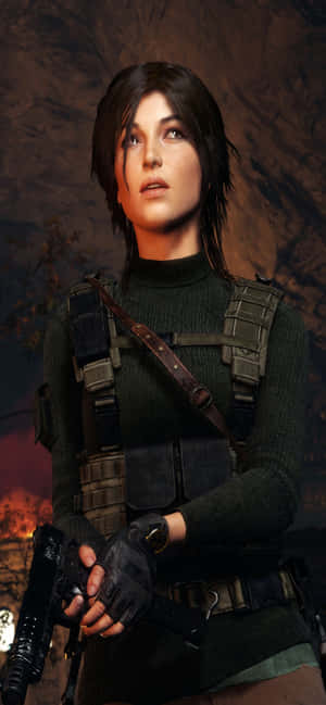Iphone Xs Max Rise Of The Tomb Raider Background — iPhone 16e Шпалери
