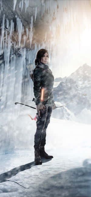 Iphone Xs Max Rise Of The Tomb Raider Background — iPhone 16 Pro Шпалери
