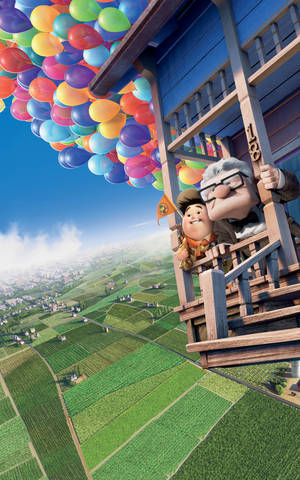 Russell And Carl Up House wallpaper — RedMagic Tablet Шпалери