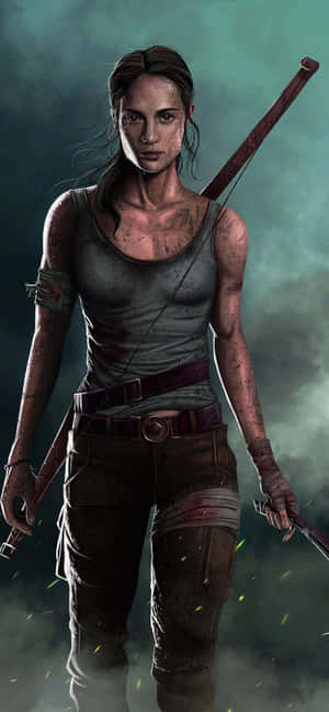 Iphone Xs Max Rise Of The Tomb Raider Background — iPhone 14 Pro Max Шпалери