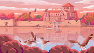 Рожева аніме естетика фото — Рожева аніме естетика Шпалери