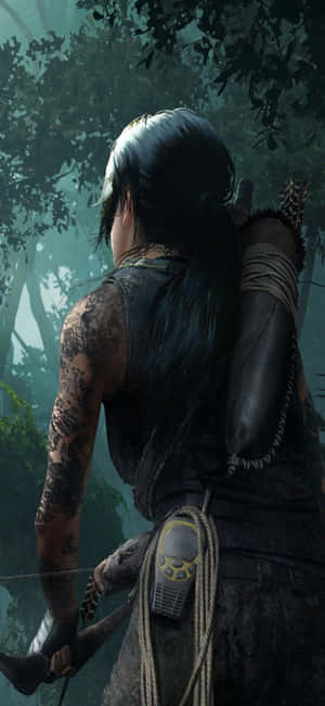 iPhone X Shadow Of The Tomb Raider фон — Redmi K90 Шпалери