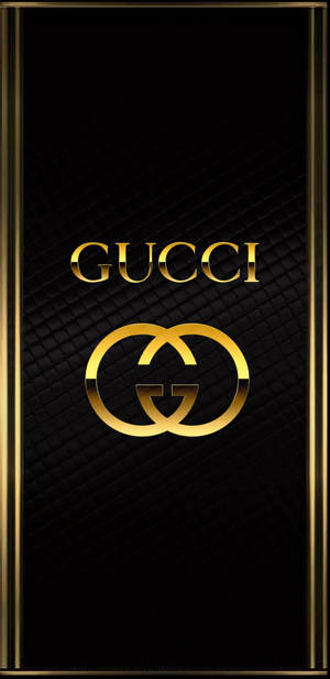 Розкішний iPhone 12 Pro Max Gold з логотипом Gucci — iPhone 13 Pro Max Шпалери