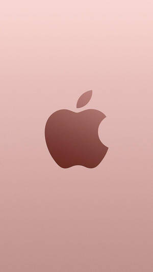 Розово-золотой логотип Apple iPhone SE — iPhone Se Шпалери