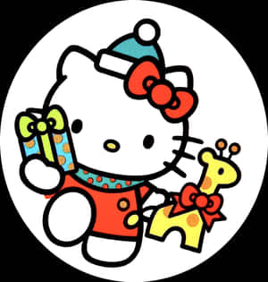 Різдвяна Hello Kitty Sanrio PFP — Естетика Hello Kitty Шпалери