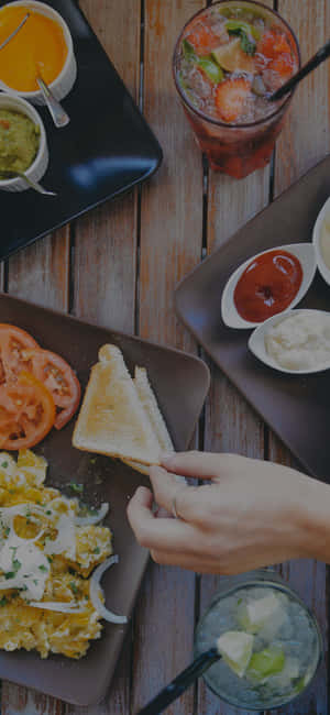 Iphone Food — Vivo X300 FE Шпалери