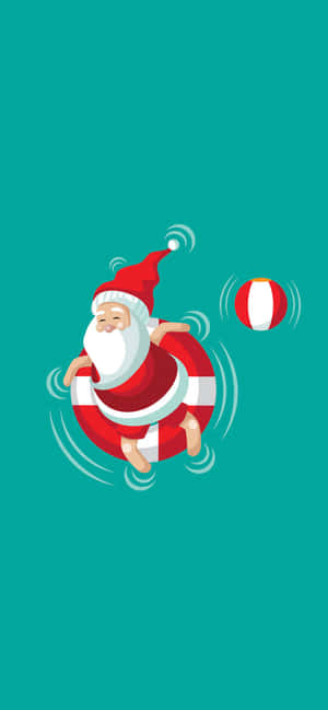 Funny Christmas Iphone — iPhone 14 Pro Шпалери