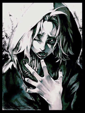 Сейдо Такидзава — персонаж Tokyo Ghoul в боевой позе — Kindle Paperwhite Шпалери