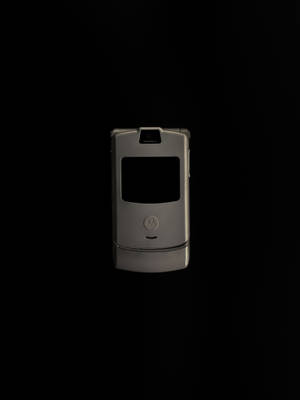 Серебристо-черная раскладушка Motorola