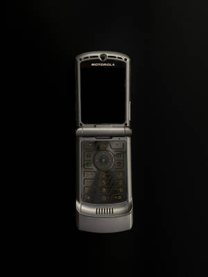 Серебристый Motorola Razr