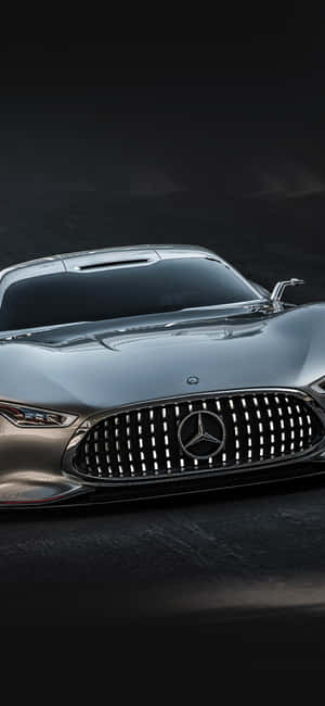Фон Iphone Xs Mercedes Amg — Галактика M06 Шпалери