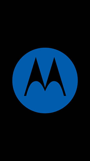 Синий логотип Motorola