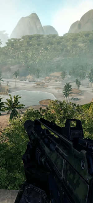 Фон iPhone XS Max Crysis Warhead — Xiaomi 17 Max Шпалери