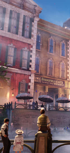 iPhone XS Max Bioshock Infinite фон — IQOO Neo10 Pro+ Шпалери