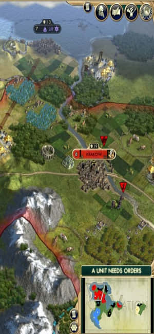 Фон iPhone X Civilization V — Xiaomi 15T Шпалери